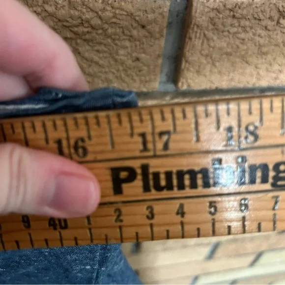 Madewell Chambray Pintuck Cami Ruffle Chambray Mini Dress Size 4 - Picture 8 of 8